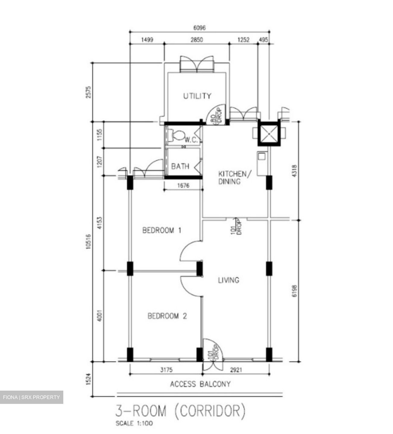 Blk 30 New Upper Changi Road (Bedok), HDB 3 Rooms #630104751